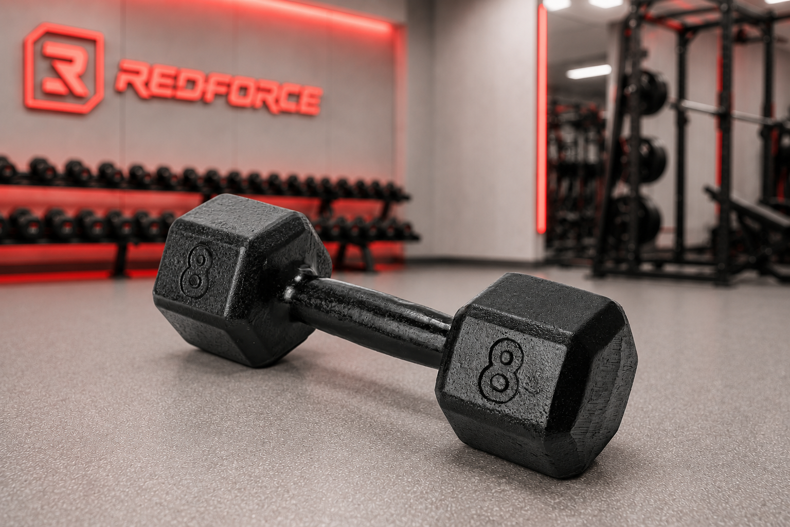 Halter Sextavado Pintado RedForce